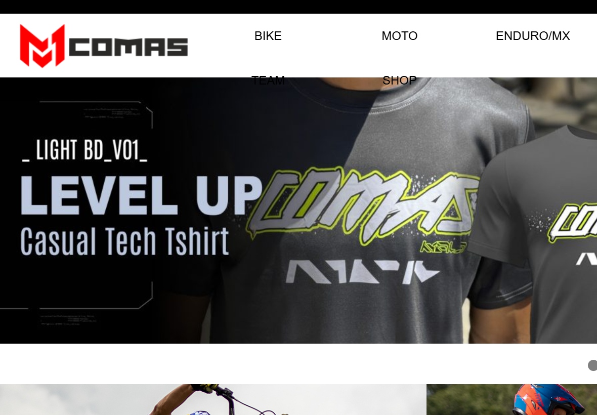 Comas Trial comastrial.com — tienda PrestaShop de equipamiento trials y moto