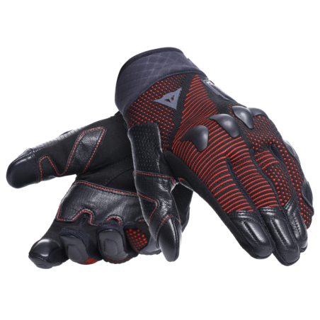 Guante Dainese UNRULY ERGO-TEK GLOVES Black/Fluo red | Boutique Motor