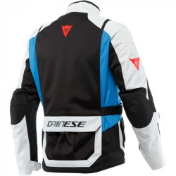 CAZADORA DAINESE DESERT TEX JACKET GLACIER-GRAY/BLACK/PERFORMANCE BLUE