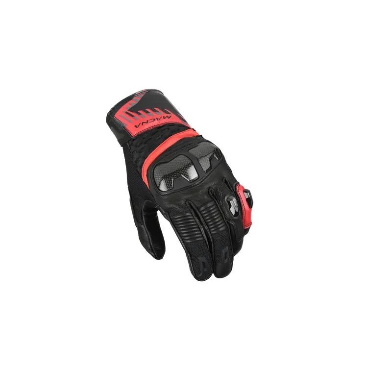 Guantes MACNA CHIZU NEGRO/ROJO | Boutique Motor