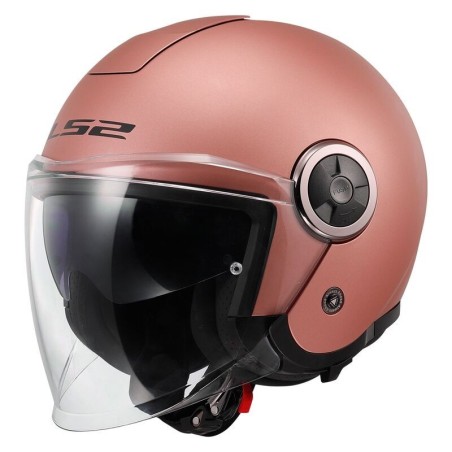 Casco Ls2 OF620 CLASSY MATT GOLD PINK | Boutique Motor