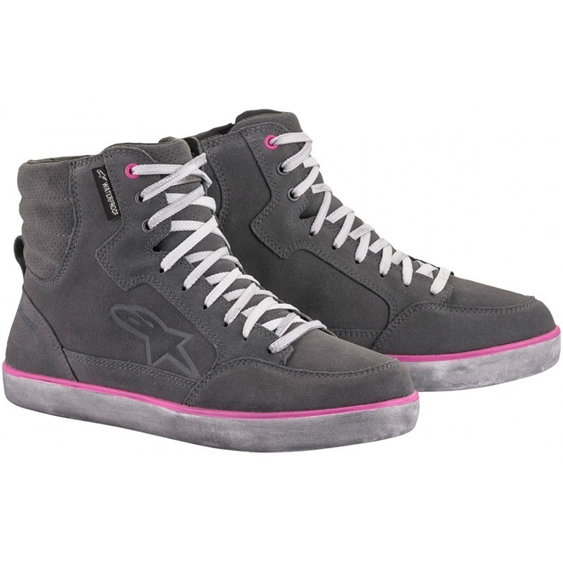 Botas Alpinestars J-6 LADY GRIS/FUCSIA | Boutique Motor