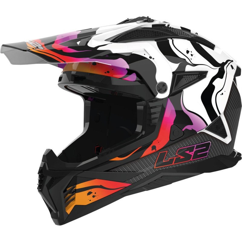 Casco Ls2 MX708 FAST II WASH BLANCO | Boutique Motor