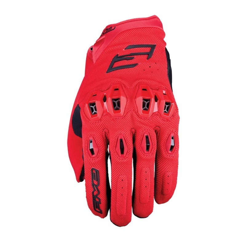 Guantes FIVE STUNT EVO 2 ROJO | Boutique Motor