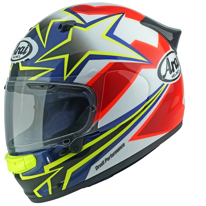 Casco Arai QUANTIC STAR & STRIPES ROJO | Boutique Motor
