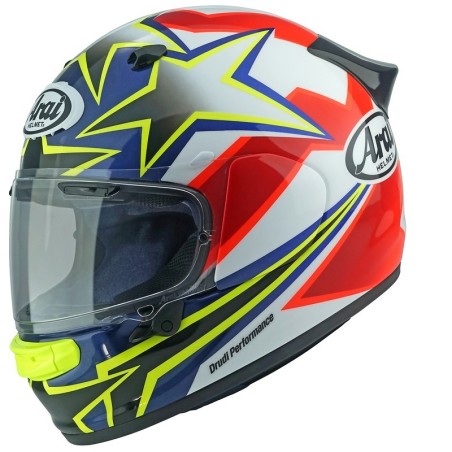 Casco Arai QUANTIC STAR & STRIPES ROJO | Boutique Motor