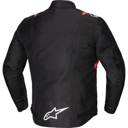 Cazadora Alpinestars T-SPS V2 WP NEGRA/ROJO FLUOR | Boutique Motor