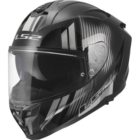 Casco Ls2 FF817 CHALLERGER II NITRO NEGRO GRIS | Boutique Motor