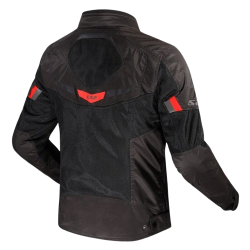 Cazadora Ls2 GARDA AIR NEGRA/ROJA | Boutique Motor