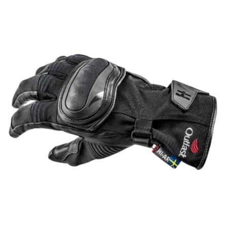 Guantes HALVARSSONS BUTORP NEGROS | Boutique Motor