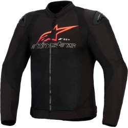 Cazadora Alpinestars SMX AIR NEGRO/ROJO | Boutique Motor