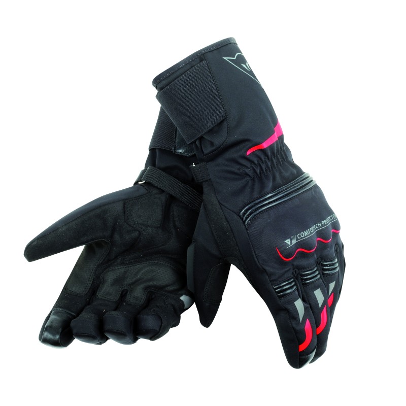Guantes Dainese Tempest D-Dry negro/rojo